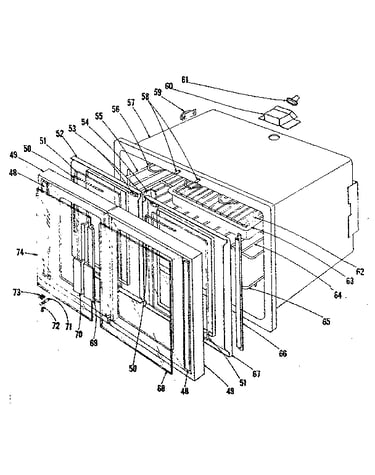 Oven section