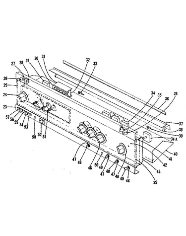 Control panel section