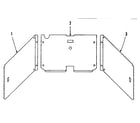 Kenmore 1019126601 oven liner accessory diagram