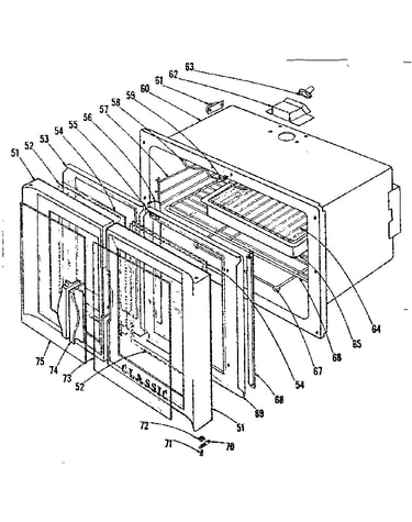 Oven section