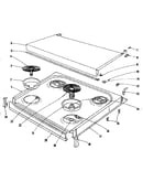 Cook top section