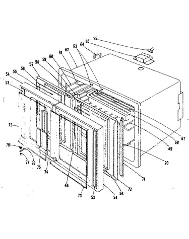 Oven section