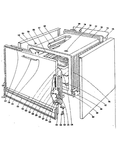 Lower oven section