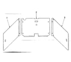 Kenmore 1019136660 oven liner diagram