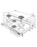Cook top section
