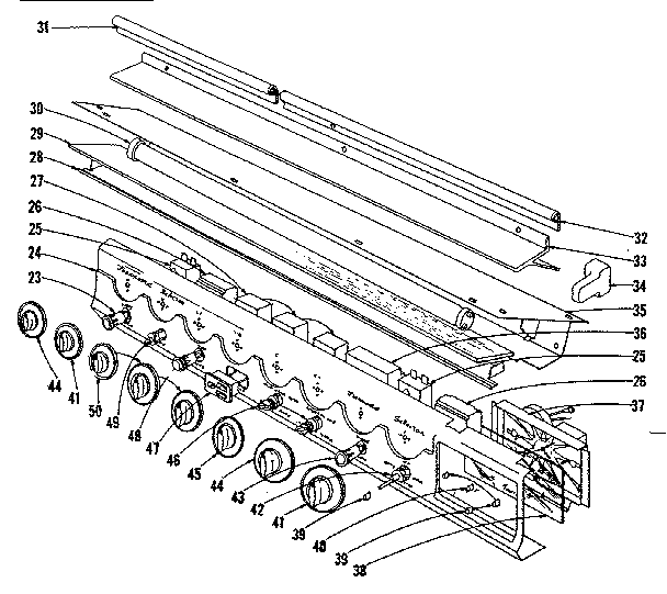 Control panel section