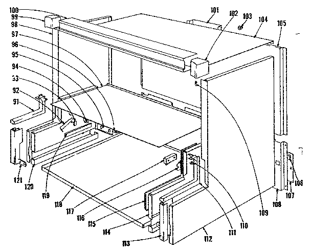Main structure section