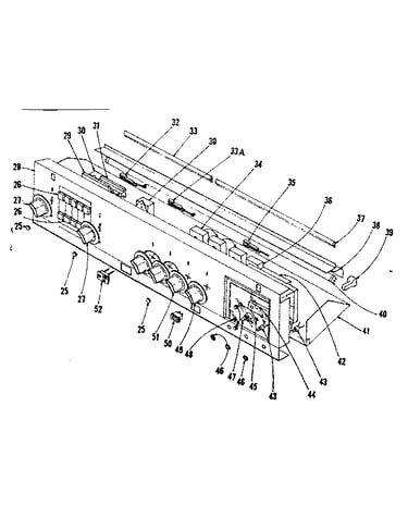 Control panel section
