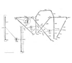Sears 30879010 frame assembly diagram