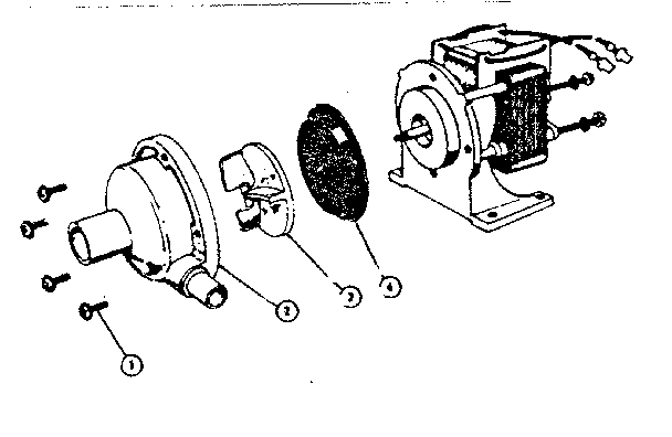 Pump & motor assembly - complete (803752)