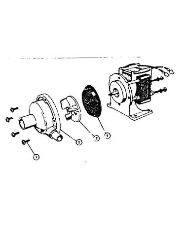 Pump & motor assembly - complete (803752)