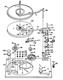 Parts above baseplate