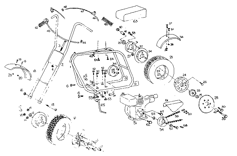 Official Sears 39180762 minibike parts | Sears PartsDirect
