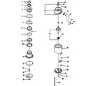 Kenmore 17566500 replacement parts diagram