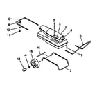 Kenmore 583406130 non-functional replacement parts diagram