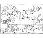 Craftsman 5361-1700 base assembly diagram