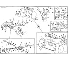 Craftsman 5361-1700 auger and gear case assembly diagram