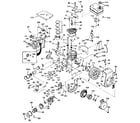 Tecumseh HS50-67036C basic engine diagram