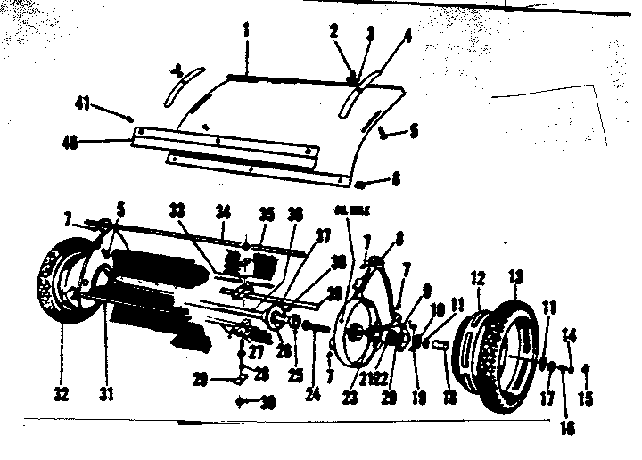 HOOD AND WHEEL