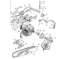 Craftsman 917351150 chain/bar and oil/fuel parts diagram