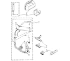 Kenmore 1164462181 attachment parts diagram
