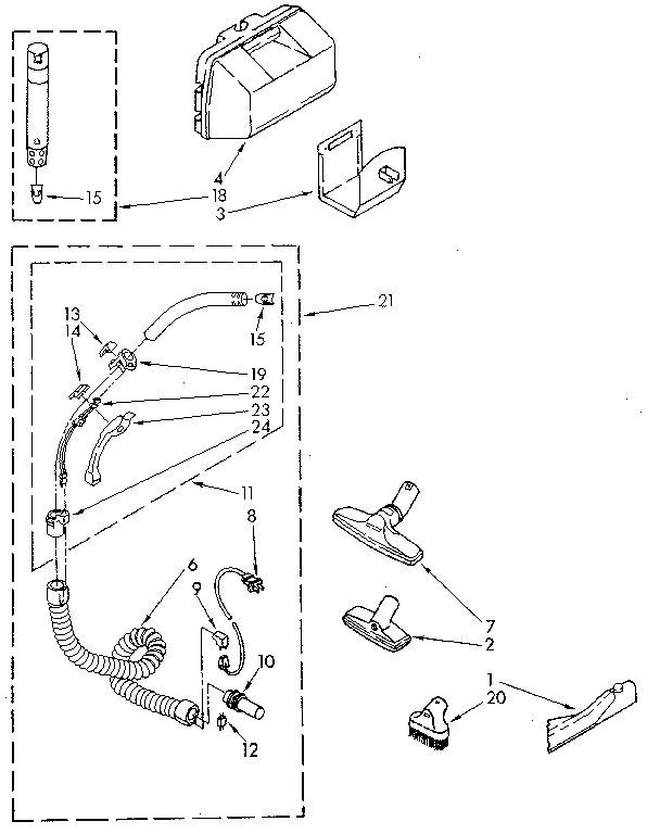Attachment parts