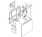 Whirlpool FBL57-84D cabinet diagram