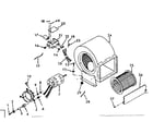Whirlpool FBL57-84D blower assembly diagram