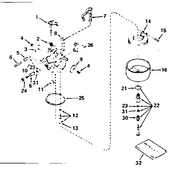 Carburetor no. 631701