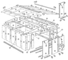 Sears 69660422 replacement parts diagram