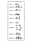 Fastener combinations