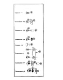 Fastener combinations