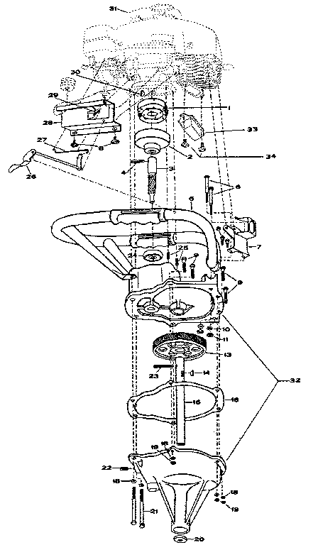 Gearcase assembly