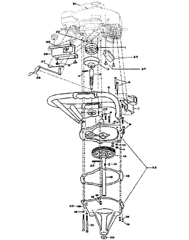 Gearcase assembly