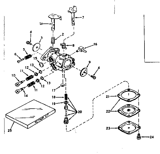 Carburetor no. 630986
