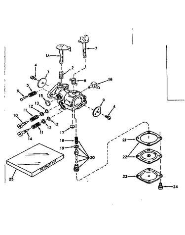 Carburetor no. 630986
