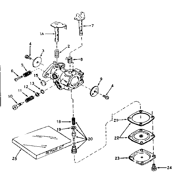 Carburetor no. 631002
