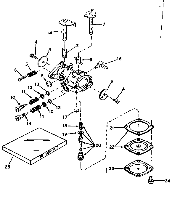 Carburetor no. 630986