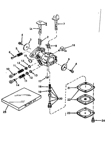 Carburetor no. 630986