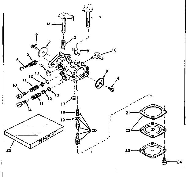 CARBURETOR NO. 630986