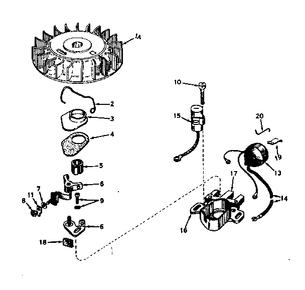 MAGNETO NO. 610690A