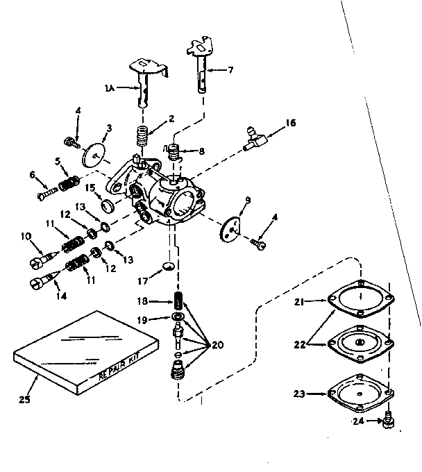 CARBURETOR NO. 631018