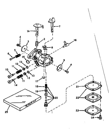 Carburetor no. 631018