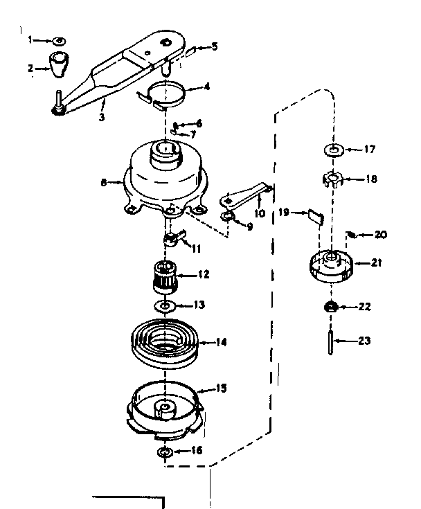 NO-PULL STARTER NO. 590378