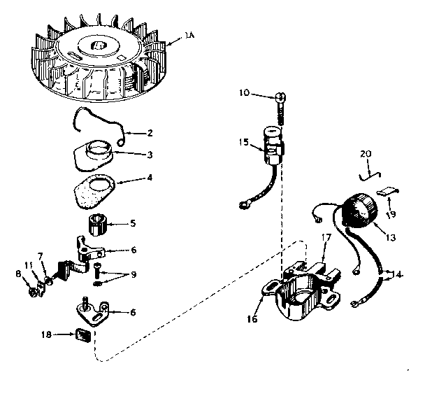 MAGNETO NO. 610693A