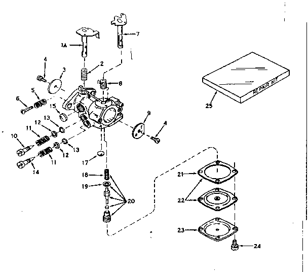 CARBURETOR NO. 630986