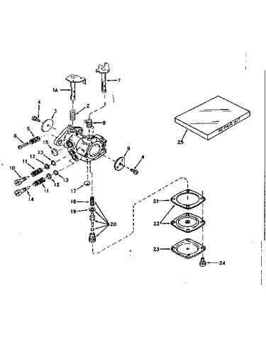 Carburetor no. 630986