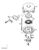 Rewind starter no. 590420