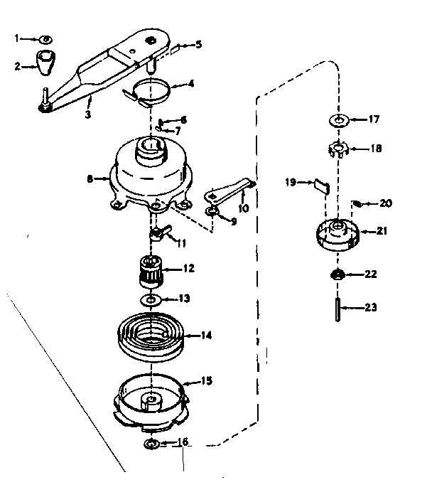No-pull starter no. 590378