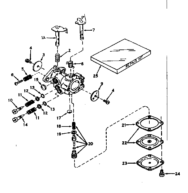 Carburetor no. 630986